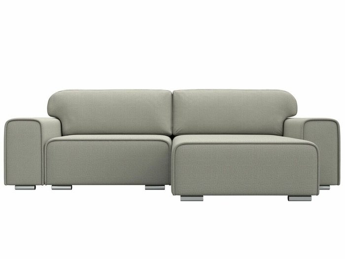 Угловой диван-кровать Лига 029 бежевого цвета правый угол - купить Угловые диваны по цене 63999.0