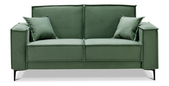 Диван-кровать Авиньон мини зеленого цвета - купить Прямые диваны по цене 36500.0