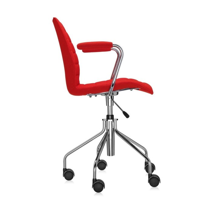 Офисный стул Maui Soft красного цвета - лучшие Офисные кресла в INMYROOM