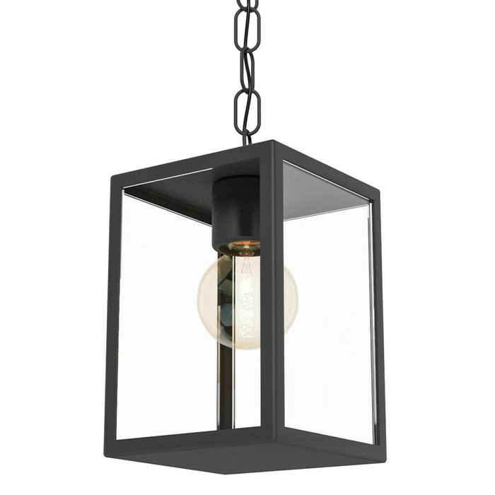Уличный подвесной светильник  Alamonte черного цвета - купить Подвесные уличные светильники по цене 11990.0