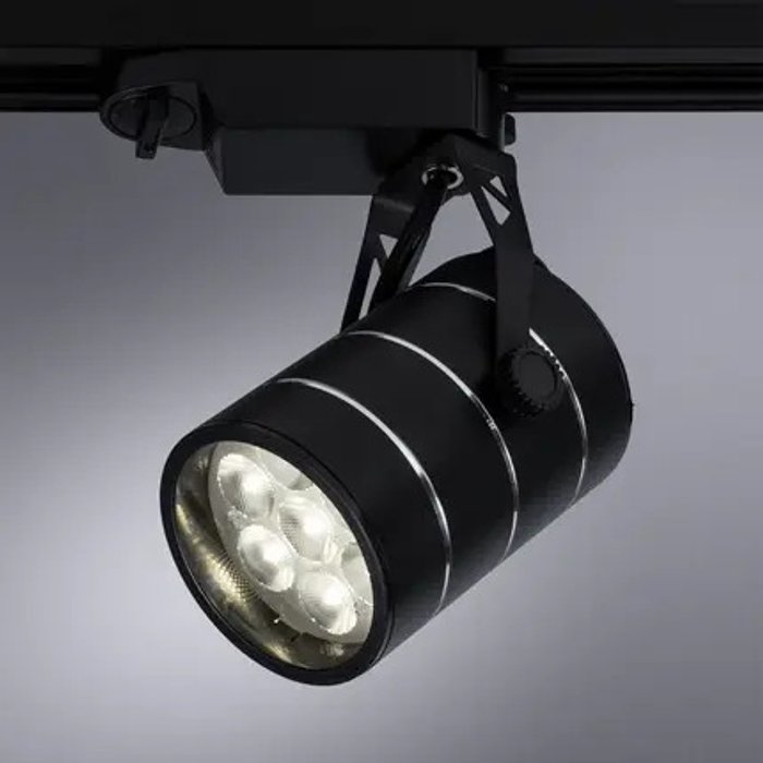 Трековый светильник Arte Lamp CINTO A2707PL-1BK - купить Трековые светильники по цене 770 Трековый светильник Arte Lamp CINTO A2707PL-1BK - купить Трековые светильники по цене 770
