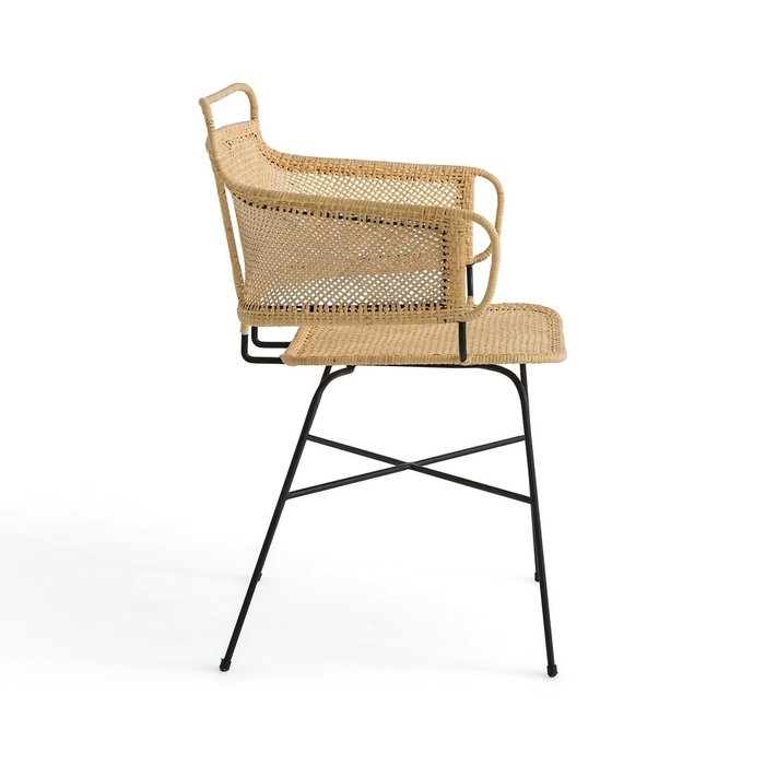 Кресло для столовой дизайн Э Галлина Thophane бежевого цвета - лучшие Обеденные стулья в INMYROOM