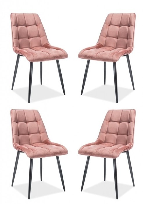 Стул Chic розового цвета - купить Обеденные стулья по цене 12223.0