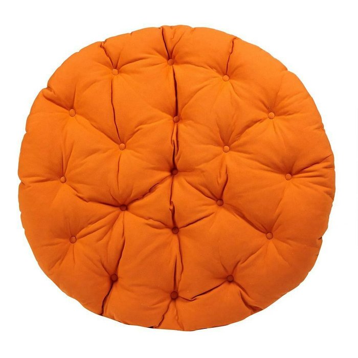 Матрац для кресла Папасан оранжевого цвета