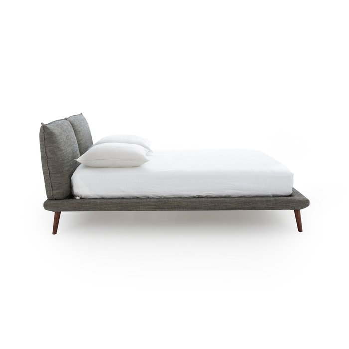Кровать Aurore 180x200 темно-серого цвета - лучшие Кровати для спальни в INMYROOM