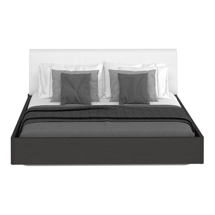 Кровать Элеонора 160х200 с изголовьем белого цвета  - купить Кровати для спальни по цене 49392.0