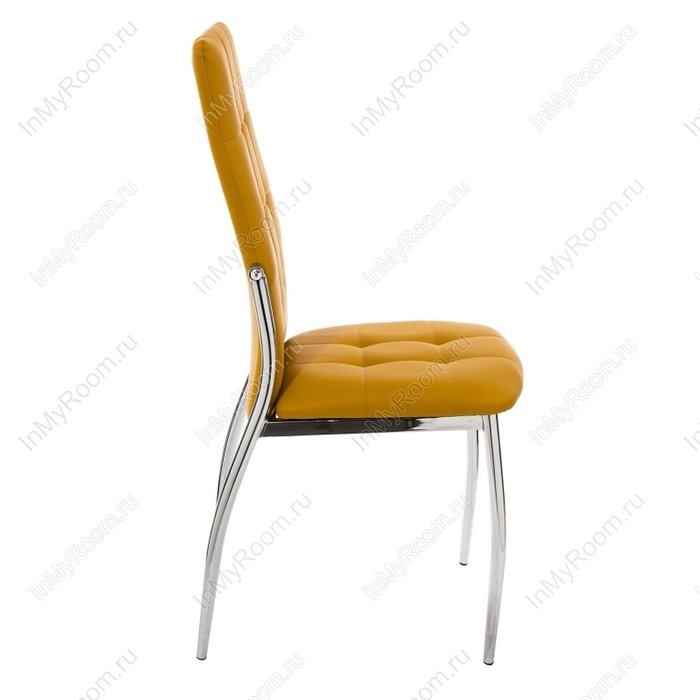 Стул Farini желтого цвета - лучшие Обеденные стулья в INMYROOM