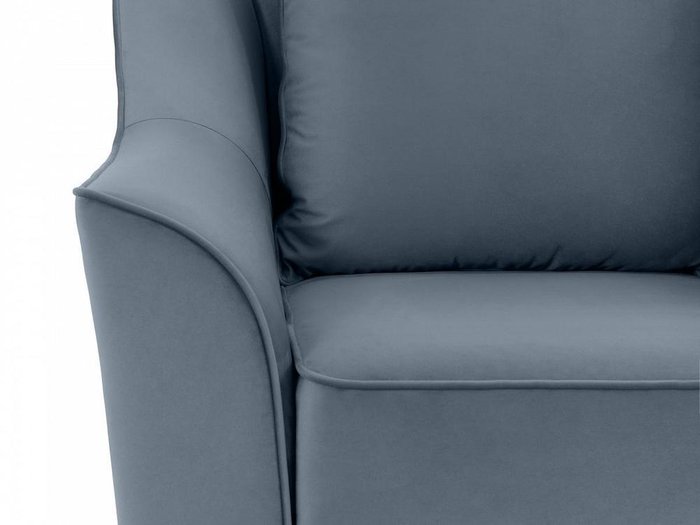 Кресло Vermont серо-синего цвета - лучшие Интерьерные кресла в INMYROOM