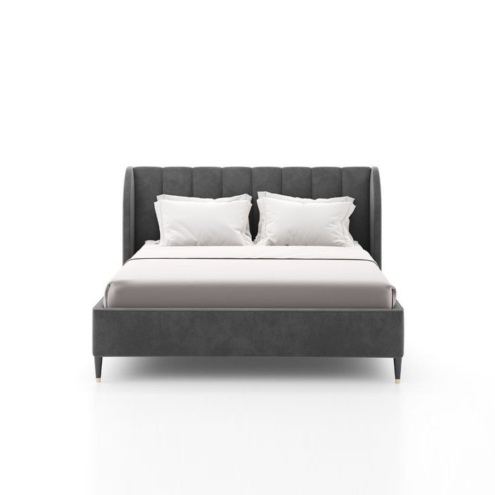 Кровать Mistress 160х200 серого цвета - лучшие Кровати для спальни в INMYROOM