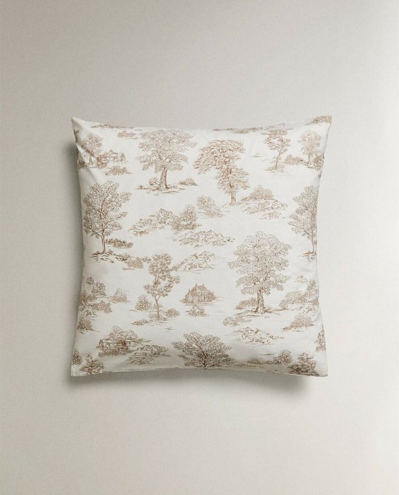 Toile de Jouy лесная наволочка - лучшие Наволочки в INMYROOM