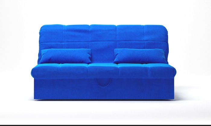 Диван-кровать Федерико синего цвета - купить Прямые диваны по цене 38400.0