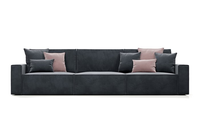 Диван Корсо XL серого цвета - купить Прямые диваны по цене 74990.0