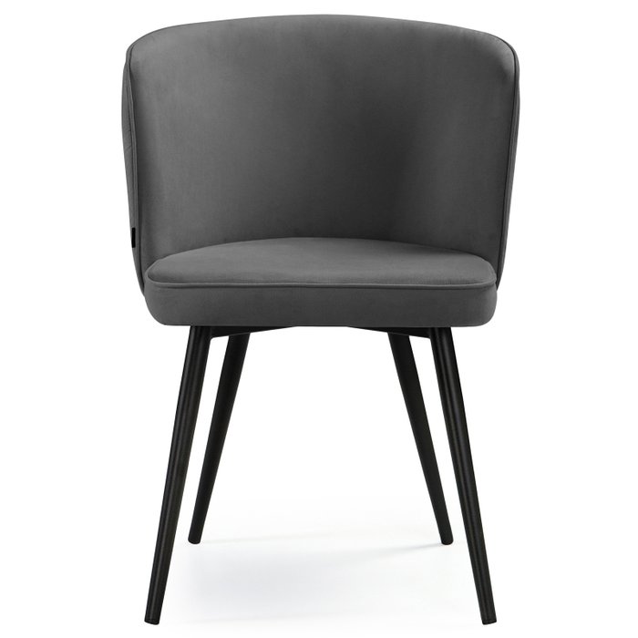 Стул Фрибур серого цвета - лучшие Обеденные стулья в INMYROOM