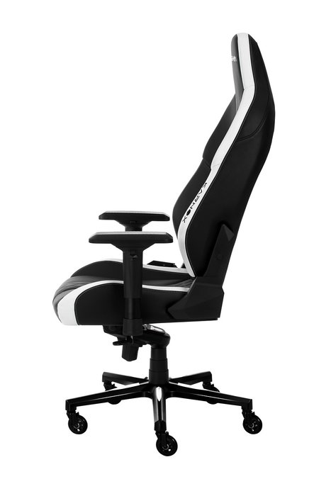Премиум игровое кресло Commander черно-белого цвета - лучшие Офисные кресла в INMYROOM