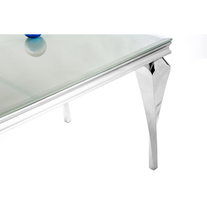 Обеденный стол Flavia со стеклянной столешницей - лучшие Обеденные столы в INMYROOM