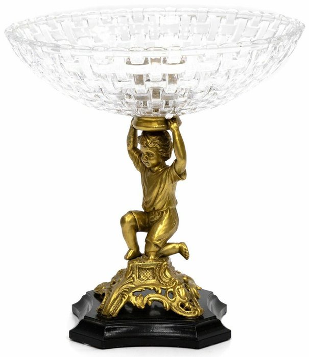 Чаша для фруктов 25x25x26см - лучшие Тарелки в INMYROOM Чаша для фруктов 25x25x26см - лучшие Тарелки в INMYROOM