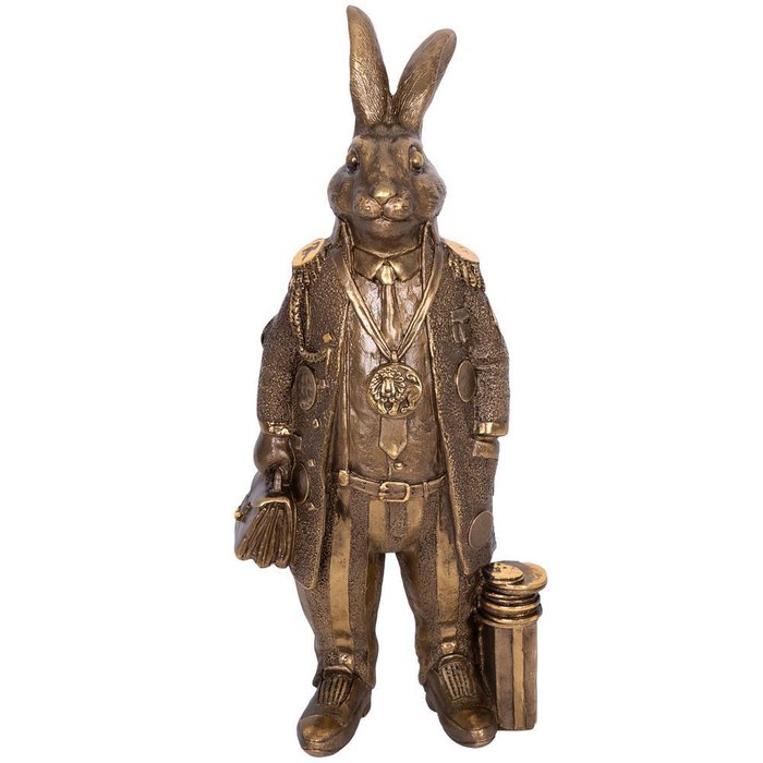 Статуэтка Кролик Роджер бронзового цвета - купить Фигуры и статуэтки по цене 5166.0