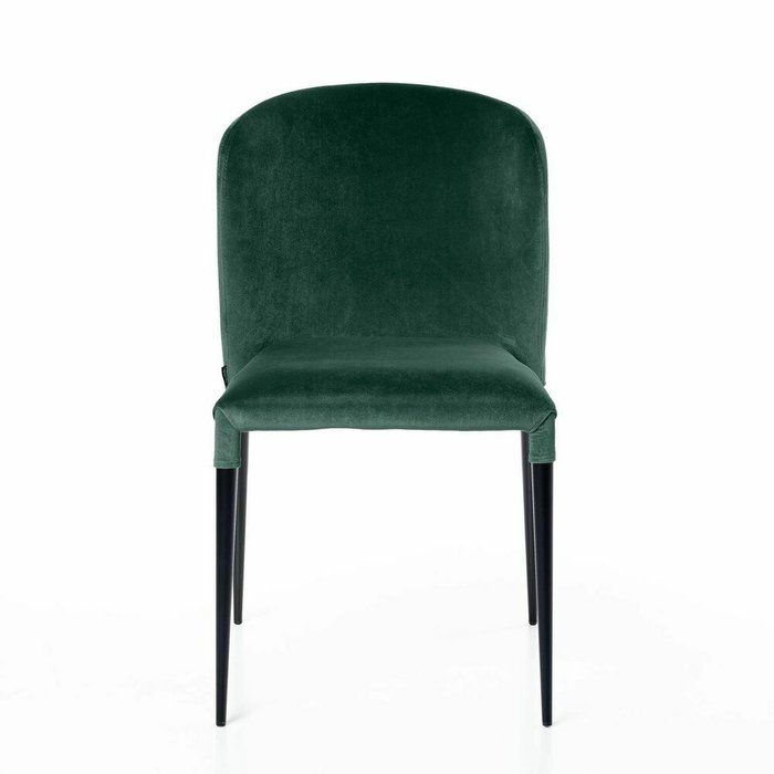 Комплект из четырех стульев  Albert  зеленого цвета - лучшие Обеденные стулья в INMYROOM