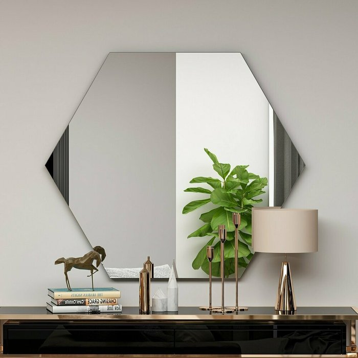 Настенное зеркало Decor 52х89 с основанием из мдф - лучшие Настенные зеркала в INMYROOM
