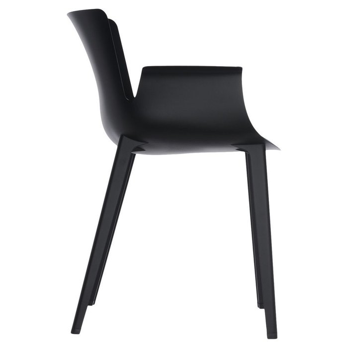 Стул Piuma черного цвета - лучшие Обеденные стулья в INMYROOM