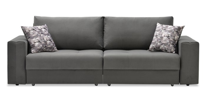 Диван-кровать Джерси серого цвета - лучшие Прямые диваны в INMYROOM