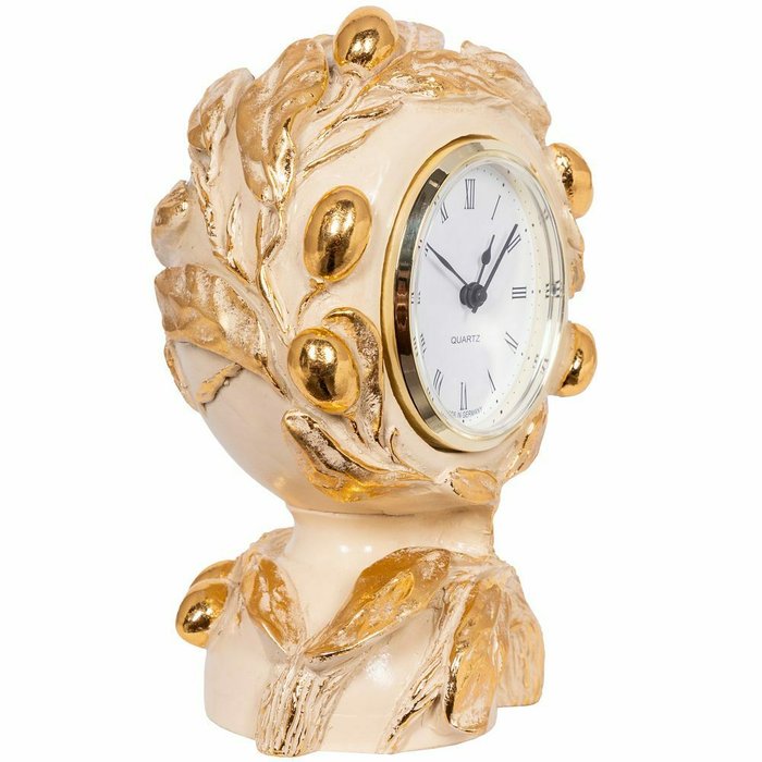 Часы Oliva Branch бежево-золотого цвета - купить Часы по цене 9701.0