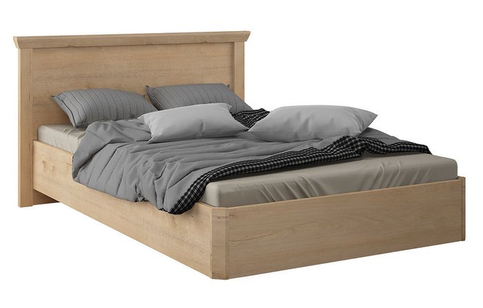 Кровать Магнум 120х200 цвета Дуб Бунратти - лучшие Кровати для спальни в INMYROOM