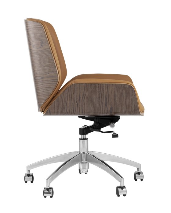 Кресло офисное Top Chairs Crown коричневого цвета - лучшие Офисные кресла в INMYROOM