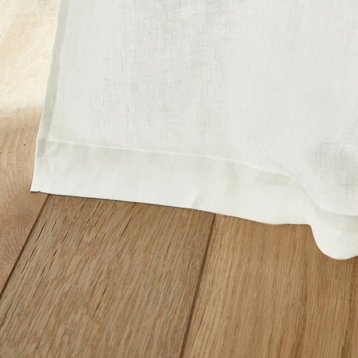 Штора со шторной лентой Private 280x350 белого цвета - лучшие Шторы в INMYROOM Штора со шторной лентой Private 280x350 белого цвета - лучшие Шторы в INMYROOM