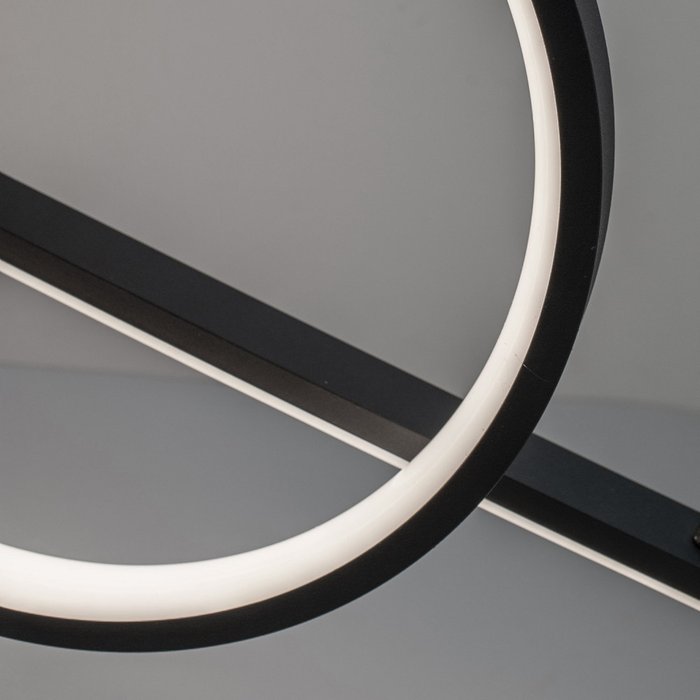 Подвесной светильник Kitesurf черного цвета - лучшие Подвесные светильники в INMYROOM