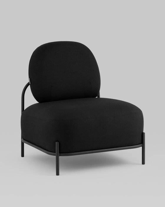 Кресло Стоун черного цвета - купить Интерьерные кресла по цене 24990.0
