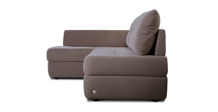 Угловой диван-кровать Арно коричневого цвета - лучшие Угловые диваны в INMYROOM