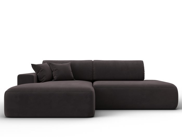 Угловой диван-кровать Лига 036 Модерн коричневого цвета левый угол - купить Угловые диваны по цене 95990 Угловой диван-кровать Лига 036 Модерн коричневого цвета левый угол - купить Угловые диваны по цене 95990