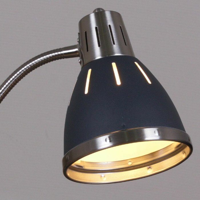 Настольная лампа 02155-0.7-01 BK (металл, цвет черный) - лучшие Рабочие лампы в INMYROOM