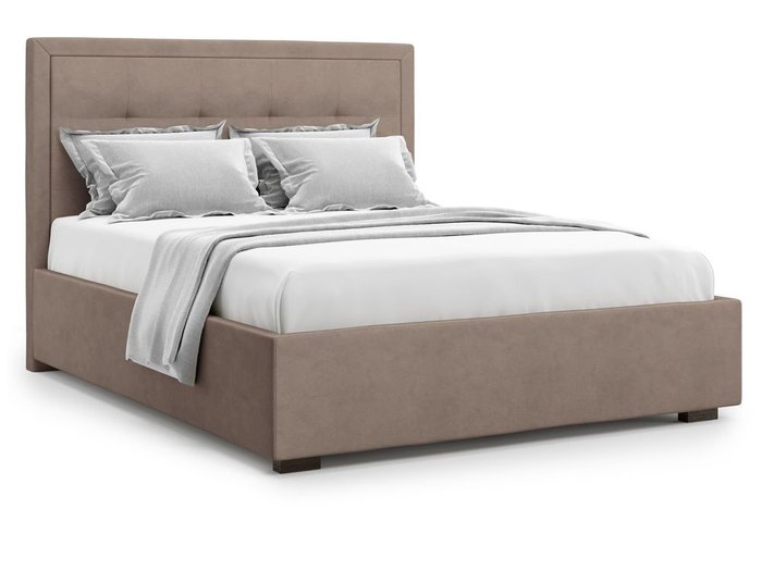 Кровать Komo 160х200 темно-бежевого цвета - купить Кровати для спальни по цене 36000.0