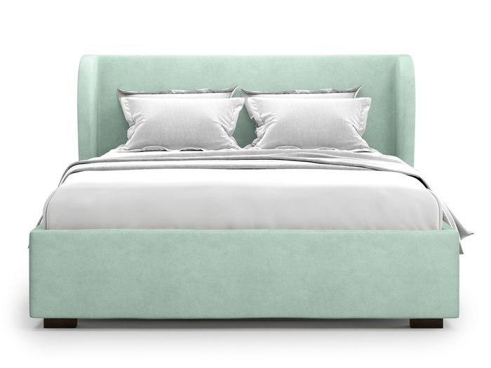 Кровать Tenno 160х200 мятного цвета с подъемным механизмом  - купить Кровати для спальни по цене 50800.0