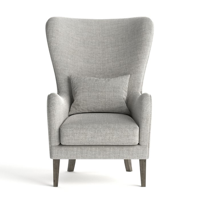 Кресло Jerome серого цвета - купить Интерьерные кресла по цене 61750.0