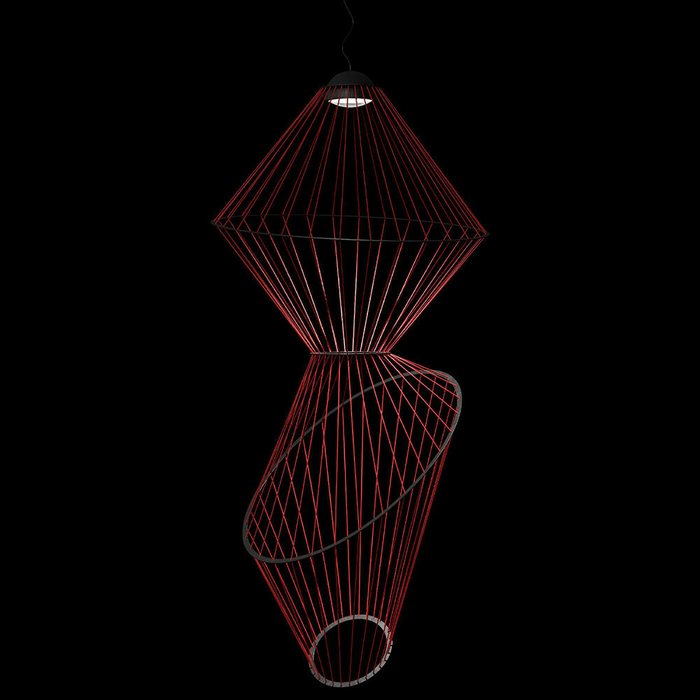 Люстра Loft It Beam 10292/B Red - лучшие Подвесные светильники в INMYROOM