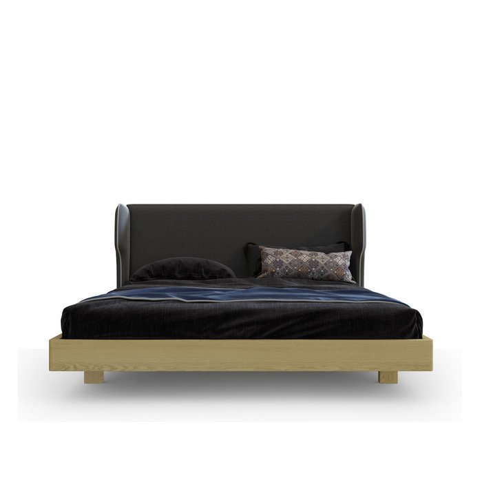 Кровать Rich с основанием из массива дуба 180х200 - купить Кровати для спальни по цене 131100.0