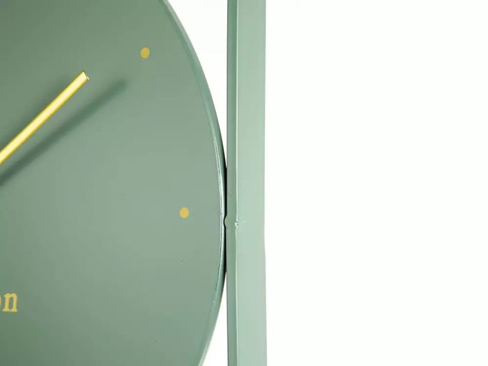 Часы настенные Simple Fashion Aviere зеленого цвета - купить Настенные часы по цене 6190.0 Часы настенные Simple Fashion Aviere зеленого цвета - купить Настенные часы по цене 6190.0