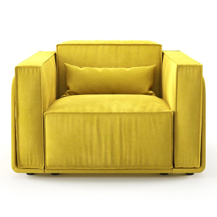 Кресло Vento Light желтого цвета - купить Интерьерные кресла по цене 68100.0