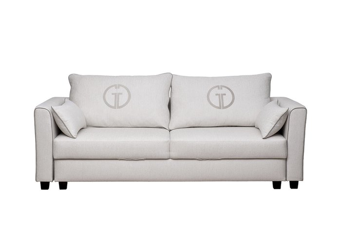 Диван-кровать Marco светло-сеорого цвета - купить Прямые диваны по цене 149600.0