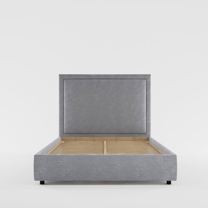 Кровать Monica 200х200 серого цвета с подъемным механизмом - лучшие Кровати для спальни в INMYROOM