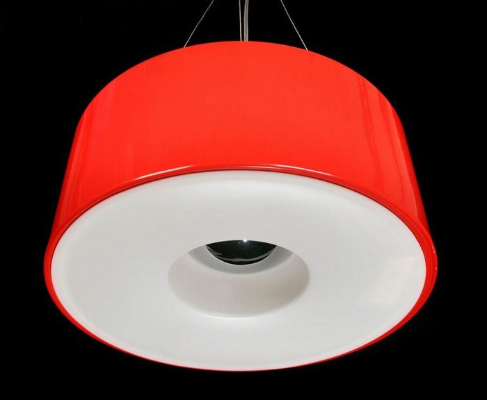 Подвесной светильник Globus LDP 8550 RD (пластик, цвет красный) - купить Подвесные светильники по цене 2000.0 Подвесной светильник Globus LDP 8550 RD (пластик, цвет красный) - купить Подвесные светильники по цене 2000.0