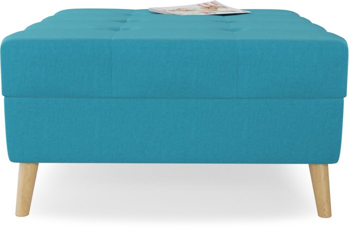 Пуф Sleep Small голубого цвета - купить Банкетки по цене 10990.0