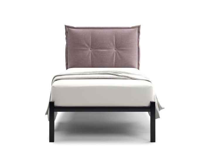 Кровать Лофт Cedrino 90х200 коричневого цвета без подъемного механизма - купить Кровати для спальни по цене 14400.0