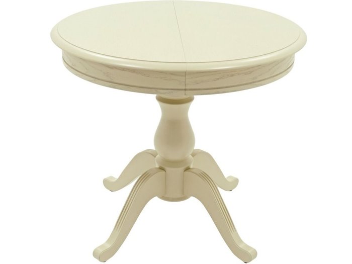 Стол раздвижной Фабрицио цвета слоновой кости - купить Обеденные столы по цене 27911.0