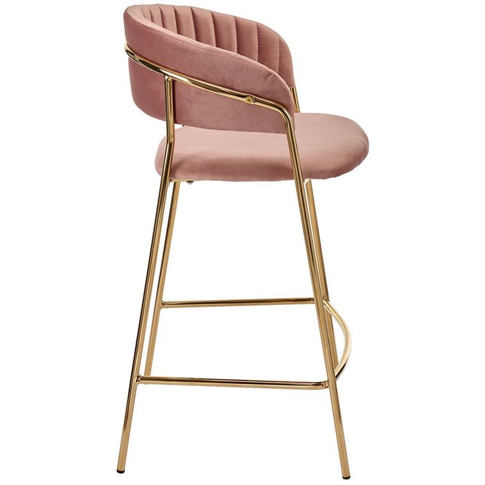 Барный стул Turin пудрового цвета - лучшие Барные стулья в INMYROOM