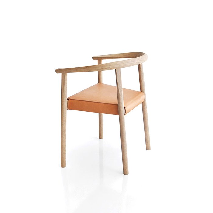 Стул Bensen TOKYO с деревянным каркасом с подлокотниками 71x60x50 см - лучшие Обеденные стулья в INMYROOM