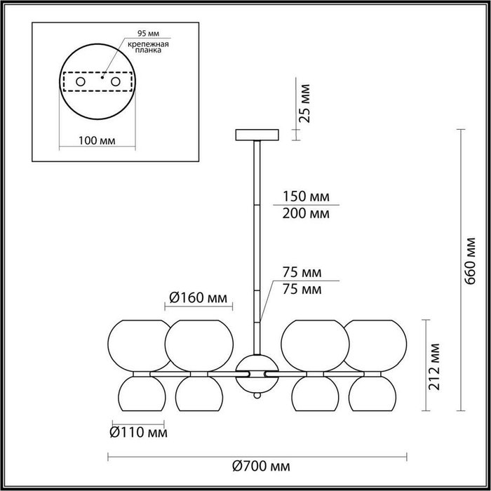 Потолочная люстра Odeon Light Changi 4978/12 - купить Подвесные люстры по цене 43280.0 Потолочная люстра Odeon Light Changi 4978/12 - купить Подвесные люстры по цене 43280.0